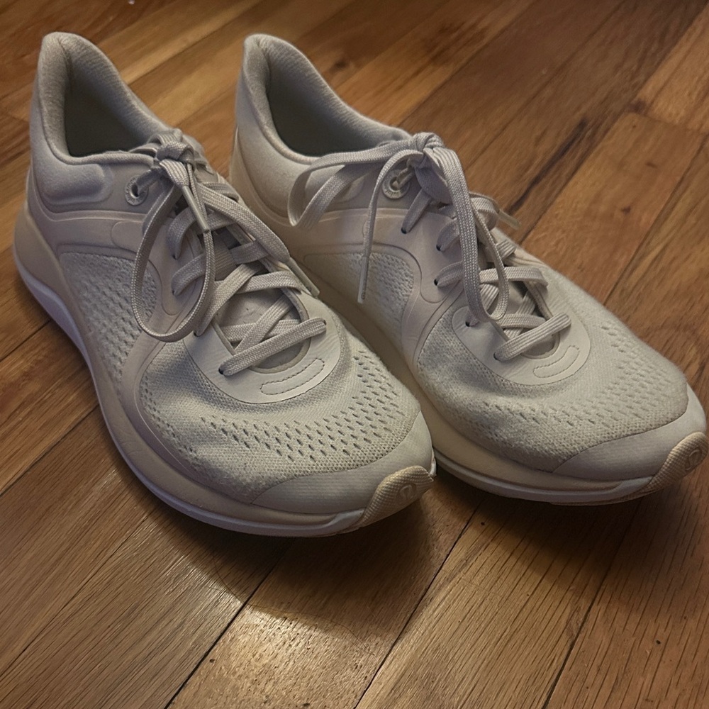 Lululemon Athletica Cream Running Shoes
